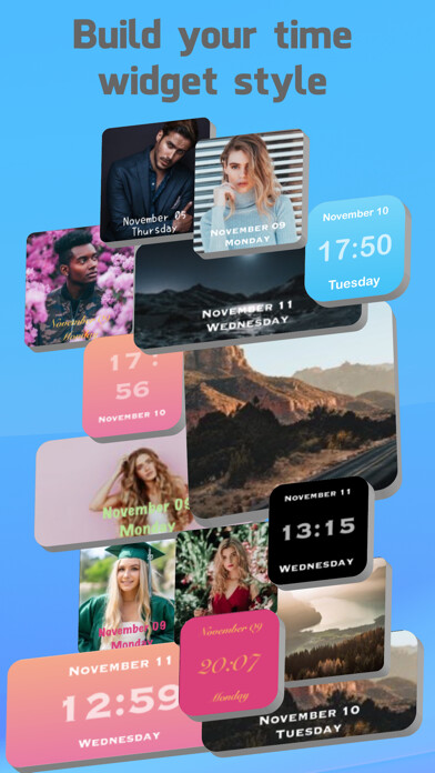 Emulate iPhone app PhotoTime - Your style widgets using MyAndroid Emulate iPhone app PhotoTime - Your style widgets using MyAndroid