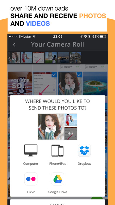 Emulate iPhone app Photo Transfer 3.0 Advanced using MyAndroid Emulate iPhone app Photo Transfer 3.0 Advanced using MyAndroid