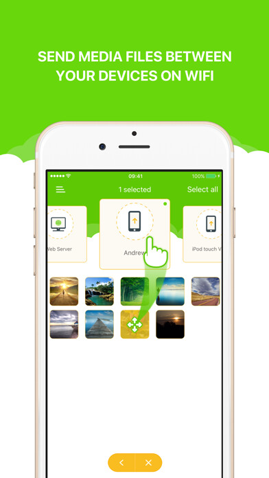 Emulate iPhone app Photo Transfer WiFi using MyAndroid Emulate iPhone app Photo Transfer WiFi using MyAndroid