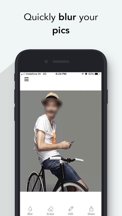 Emulate iPhone app Photo Un.blur, Camera Editor using MyAndroid Emulate iPhone app Photo Un.blur, Camera Editor using MyAndroid