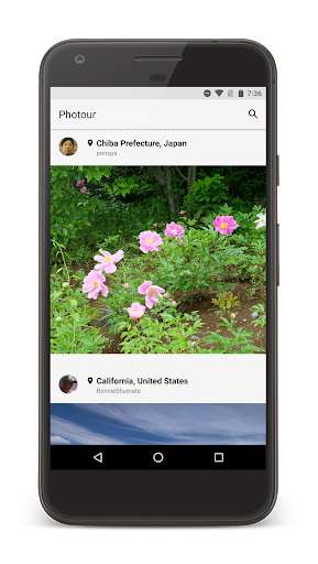 Run android online APK Photour in Flickr from MyAndroid or emulate Photour in Flickr using MyAndroid
