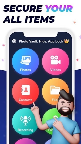Run android online APK Photo Vault, Hide, App Lock from MyAndroid or emulate Photo Vault, Hide, App Lock using MyAndroid