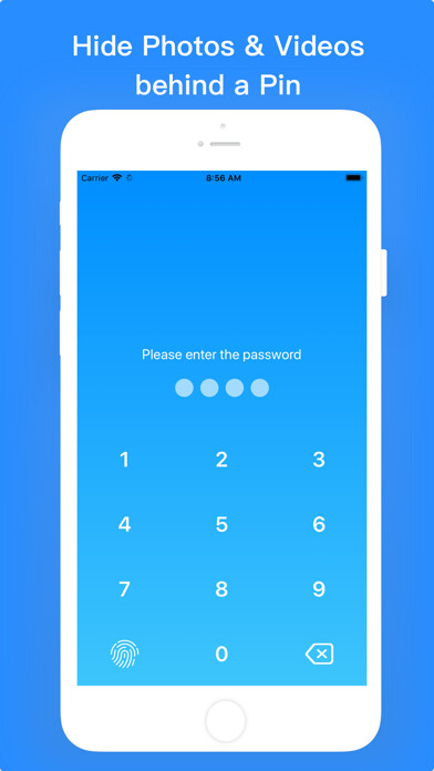 Emulate iPhone app Photo Vault-Hide Secret Photos using MyAndroid