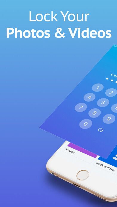 Emulate iPhone app Photo Vault : Safe Box using MyAndroid
