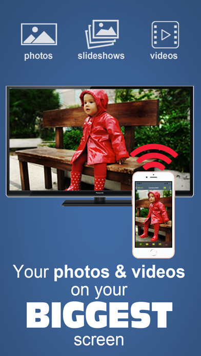 Emulate iPhone app Photo Video Cast to Chromecast using MyAndroid