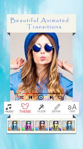Run android online APK Photo Video Maker with Music : Movie Maker 2018 from MyAndroid or emulate Photo Video Maker with Music : Movie Maker 2018 using MyAndroid