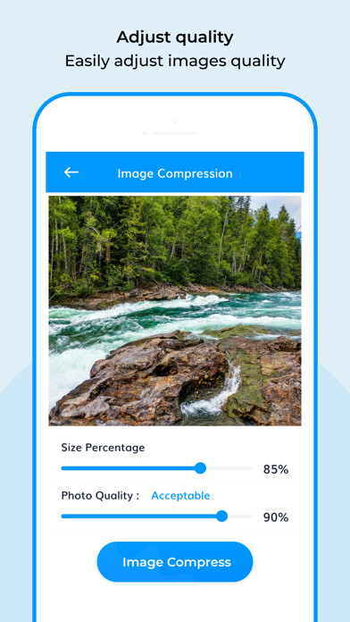 Emulate iPhone app Photo Video Resizer Compressor using MyAndroid Emulate iPhone app Photo Video Resizer Compressor using MyAndroid