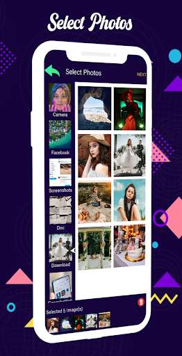 Run android online APK Photo Video with music 2020 from MyAndroid or emulate Photo Video with music 2020 using MyAndroid