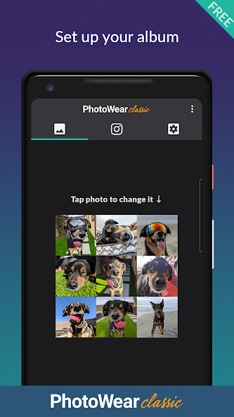 Run android online APK PhotoWear Classic Watch Face from MyAndroid or emulate PhotoWear Classic Watch Face using MyAndroid