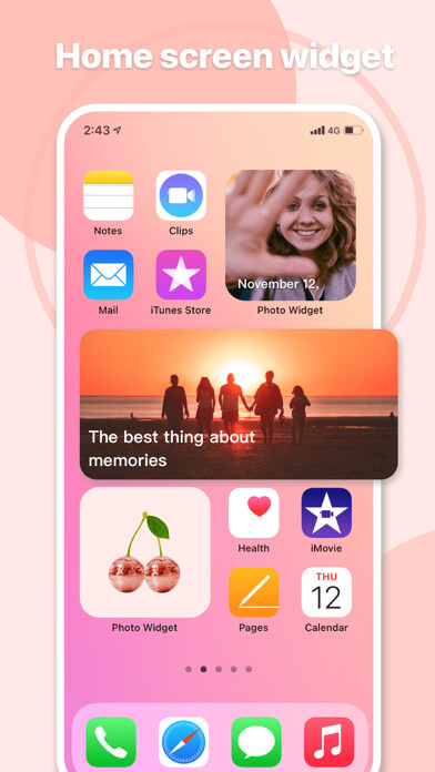Emulate iPhone app Photo Widget - Color using MyAndroid Emulate iPhone app Photo Widget - Color using MyAndroid