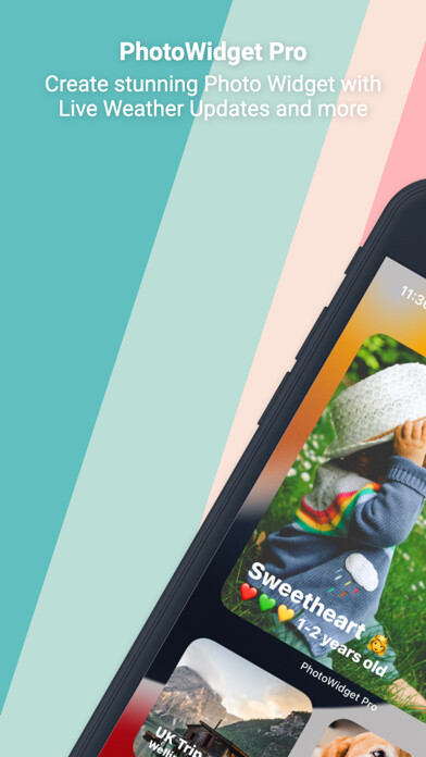 Emulate iPhone app PhotoWidget Pro - Enhanced using MyAndroid