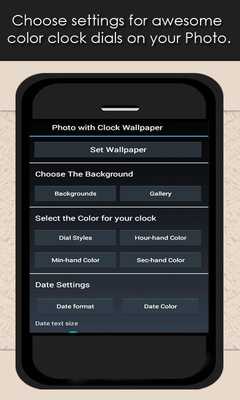 Emulate Android APK Photo With Clock Wallpaper App Emulate Android APK Photo With Clock Wallpaper App