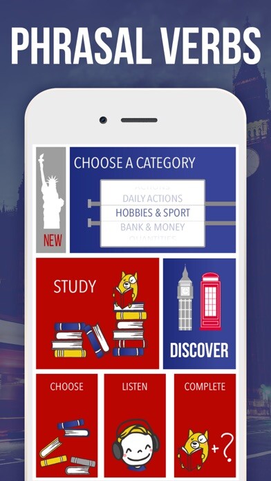 Emulate iPhone app Phrasal Verbs - English using MyAndroid Emulate iPhone app Phrasal Verbs - English using MyAndroid