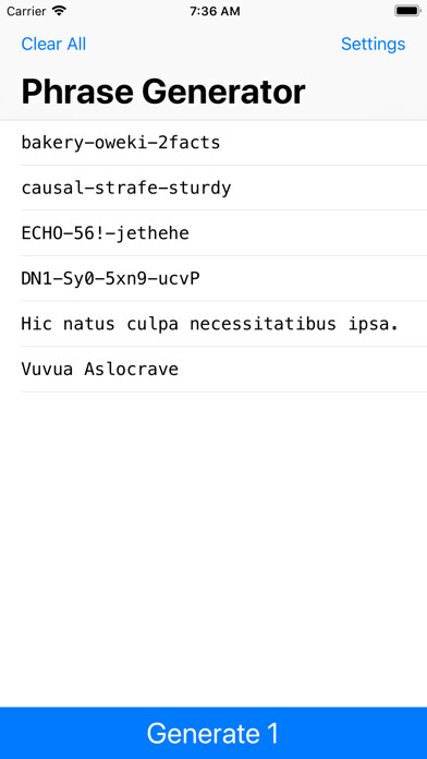 Emulate iPhone app Phrase Generator using MyAndroid Emulate iPhone app Phrase Generator using MyAndroid