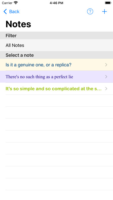 Emulate iPhone app Phrase Notes #9 using MyAndroid Emulate iPhone app Phrase Notes #9 using MyAndroid