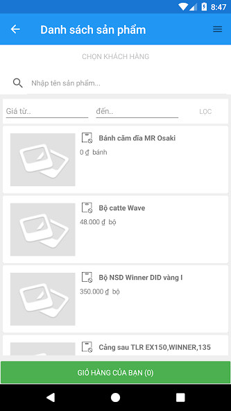 Run android online APK Phụ tùng xe máy Trâm Mành from MyAndroid or emulate Phụ tùng xe máy Trâm Mành using MyAndroid