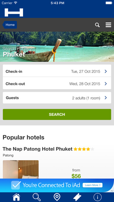 Emulate iPhone app Phuket Hotels + Compare and Booking Hotel for Tonight with map and travel tour using MyAndroid Emulate iPhone app Phuket Hotels + Compare and Booking Hotel for Tonight with map and travel tour using MyAndroid