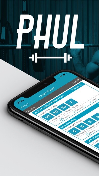 Emulate iPhone app PHUL - Workout Tracker using MyAndroid Emulate iPhone app PHUL - Workout Tracker using MyAndroid