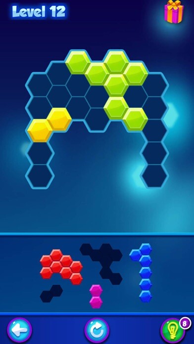 Emulate iPhone app Physical Hexagons-Joy Puzzles using MyAndroid Emulate iPhone app Physical Hexagons-Joy Puzzles using MyAndroid