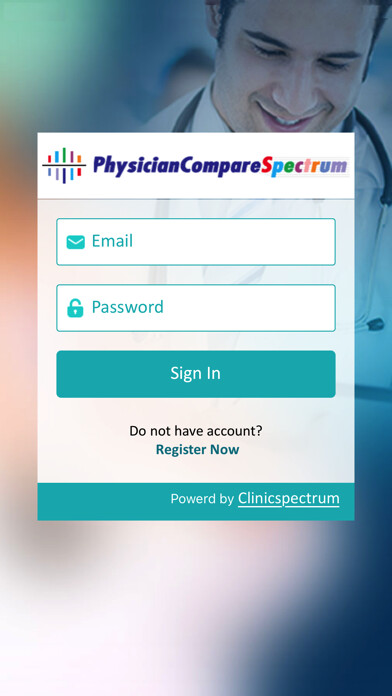Emulate iPhone app PhysicianCompareSpectrum using MyAndroid