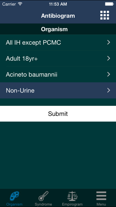 Emulate iPhone app Physician GermWatch using MyAndroid Emulate iPhone app Physician GermWatch using MyAndroid