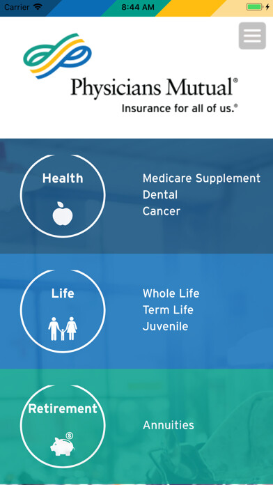 Emulate iPhone app Physicians Mutual Quoting using MyAndroid Emulate iPhone app Physicians Mutual Quoting using MyAndroid