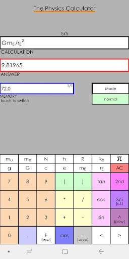 Run android online APK Physics Calculator for High School Physics from MyAndroid or emulate Physics Calculator for High School Physics using MyAndroid