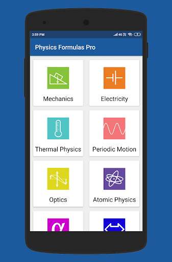 Run android online APK Physics Formulas Pro from MyAndroid or emulate Physics Formulas Pro using MyAndroid