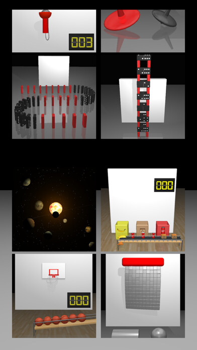 Emulate iPhone app Physics Toys using MyAndroid