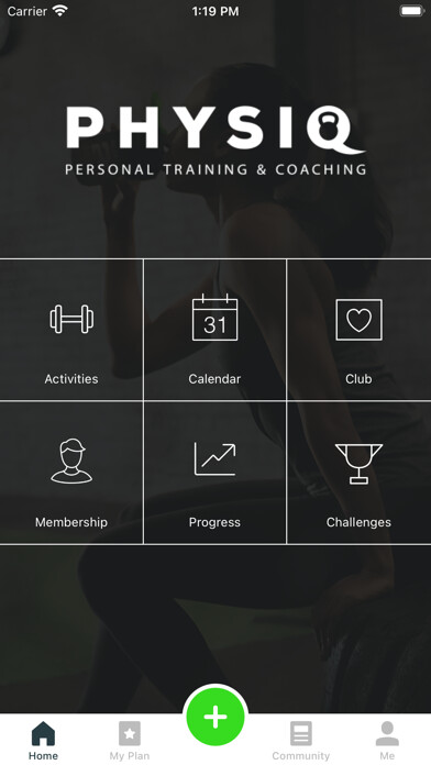 Emulate iPhone app PhysIQ Personal Training using MyAndroid Emulate iPhone app PhysIQ Personal Training using MyAndroid