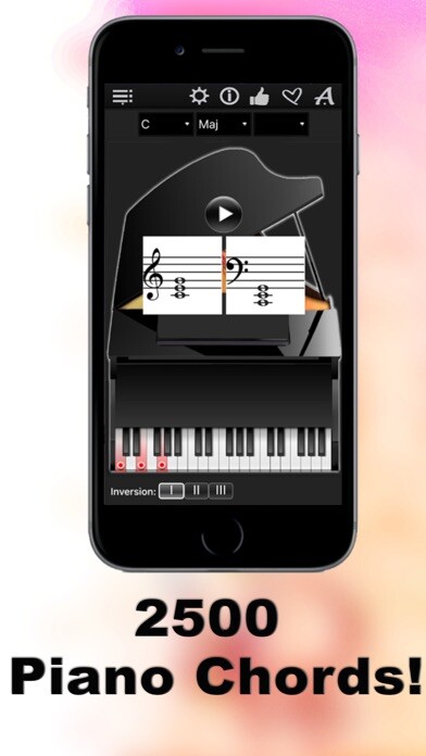 Emulate iPhone app Piano Chords Compass LR using MyAndroid Emulate iPhone app Piano Chords Compass LR using MyAndroid