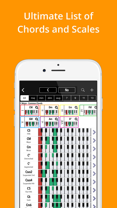 Emulate iPhone app Piano Companion: Chords,Scales using MyAndroid Emulate iPhone app Piano Companion: Chords,Scales using MyAndroid