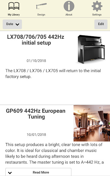 Emulate iPhone app Piano Designer using MyAndroid Emulate iPhone app Piano Designer using MyAndroid