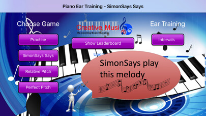 Emulate iPhone app Piano Ear Trainer - SimonSays using MyAndroid Emulate iPhone app Piano Ear Trainer - SimonSays using MyAndroid