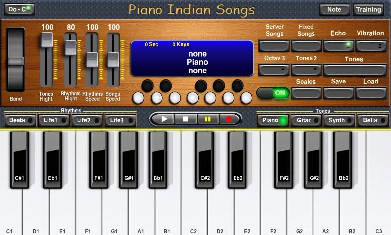 Run android online APK Piano India Songs from MyAndroid or emulate Piano India Songs using MyAndroid