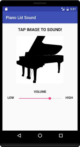 Run android online APK Piano Lid Sound from MyAndroid or emulate Piano Lid Sound using MyAndroid