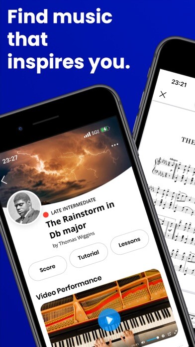 Emulate iPhone app PianoLIT using MyAndroid