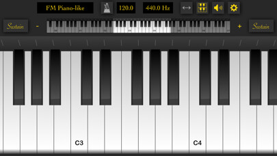 Emulate iPhone app Piano Modoki using MyAndroid