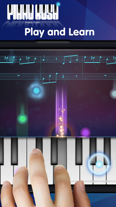 Emulate iPhone app Piano Rush - Piano Games using MyAndroid Emulate iPhone app Piano Rush - Piano Games using MyAndroid