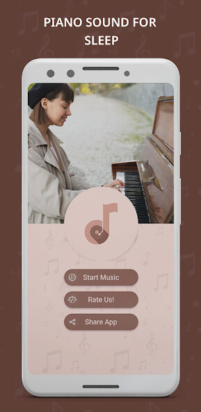 Run android online APK Piano sound For Sleep  Relax from MyAndroid or emulate Piano sound For Sleep  Relax using MyAndroid