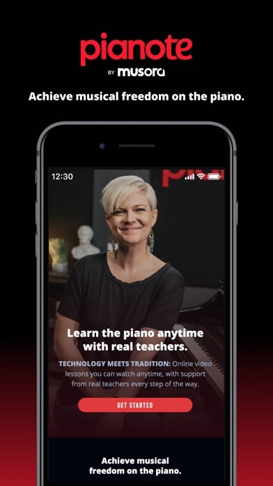 Emulate iPhone app Pianote - Piano Lessons using MyAndroid Emulate iPhone app Pianote - Piano Lessons using MyAndroid