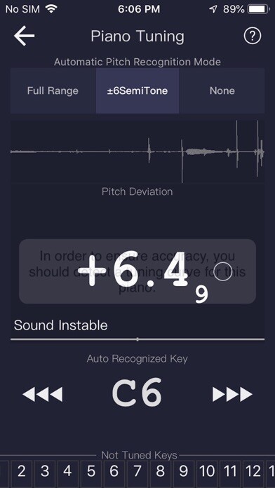 Emulate iPhone app Piano Tuner(Home Edition) using MyAndroid Emulate iPhone app Piano Tuner(Home Edition) using MyAndroid