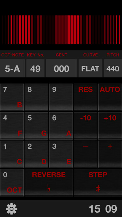 Emulate iPhone app Piano Tuning App PT-A1 - US using MyAndroid