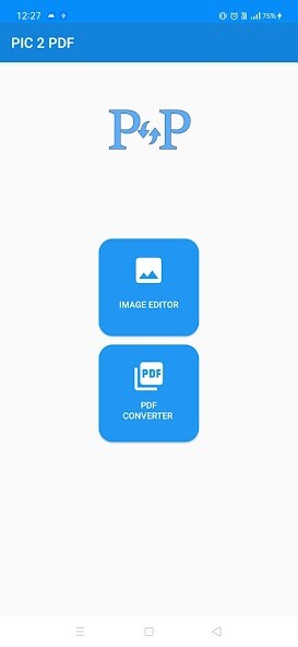 Emulate Android APK Pic2Pdf