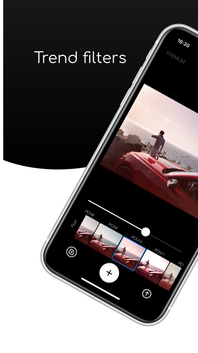 Emulate iPhone app Pican - Filter and Editor using MyAndroid