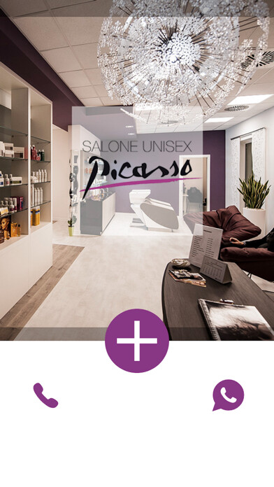 Emulate iPhone app Picasso salone unisex using MyAndroid Emulate iPhone app Picasso salone unisex using MyAndroid