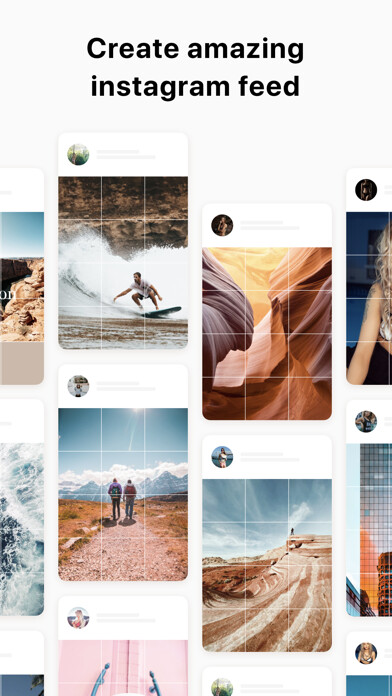 Emulate iPhone app Pic Collage Post for Instagram using MyAndroid