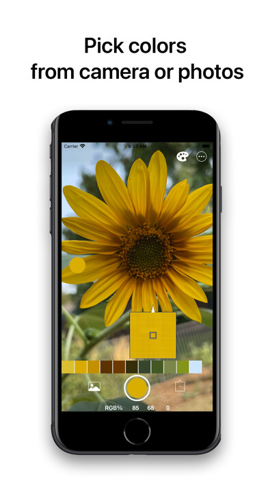 Emulate iPhone app Pic Colors using MyAndroid