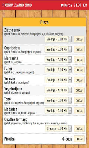 Run android online APK Picerija Zlatno Zrno from MyAndroid or emulate Picerija Zlatno Zrno using MyAndroid