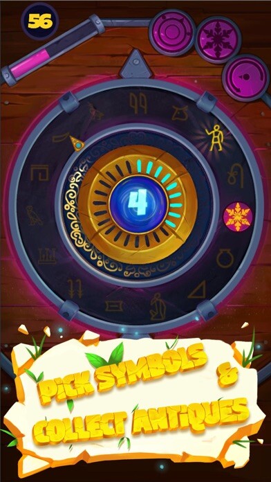 Emulate iPhone app Pick Antique. Tap-Action Game using MyAndroid